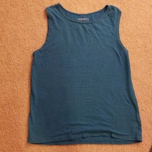 Hoodlamb hemp sleeveless top medium